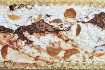 Halvita,Nougat with almonds and chocolate