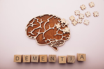 Alzheimer's disease, dementia and mental health concept