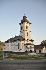 Fototapeta na wymiar Church in Chirales ,Bistrita, Romania