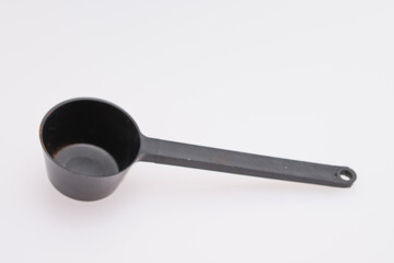 black plastic spoon for coffee