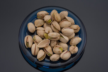 Roasted pistachio in bowl