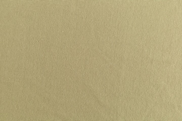 Fototapeta na wymiar smooth surface of soft knitted fabric for sewing clothes in olive color, background, texture