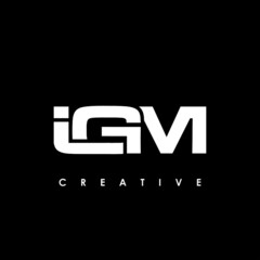 IGM Letter Initial Logo Design Template Vector Illustration