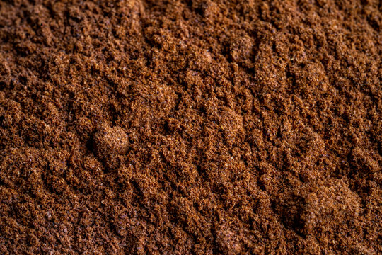 Closeup of cocoa powder