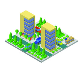 Isometric city