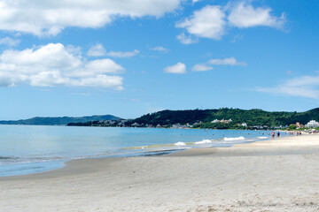 beach on the city coast