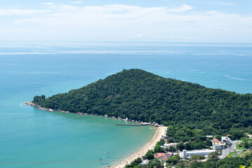 beach on the city coast