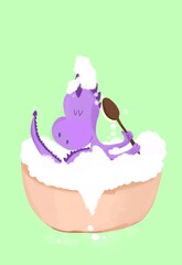 Dragon bath Dino 