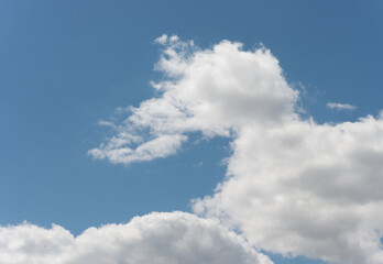 Obraz premium blue sky with clouds