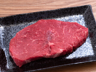 国産牛ステーキ肉　ランプ