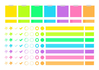 Post-it and Highlighter