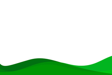 波　フレーム　背景　幾何学　イラスト素材