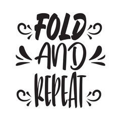 fold and repeat quote letters