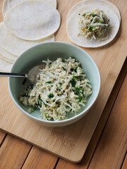 만두 만들기, 아시아 음식, 요리
