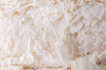 Macro detail of french bread