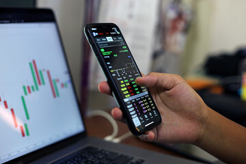 Screenshot of buying male stocks and futures markets