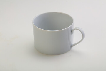 Empty cup for tea or coffee