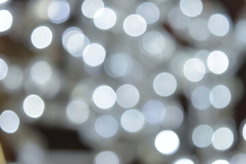Bokeh abstract texture defocused background blurred bright light