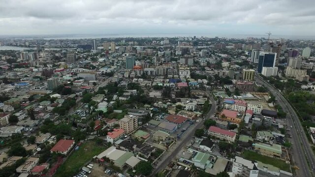 Shot of Lagos Nigeria, the largest Economic in west Africa