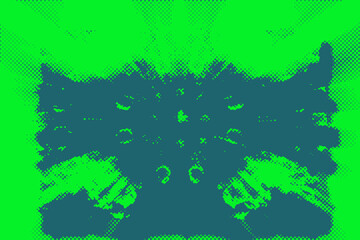 An abstract grunge halftone background image.