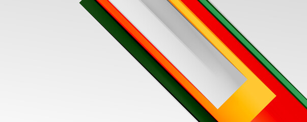 Color abstract lines trendy geometric background for business or technology presentation, internet poster or web brochure cover, wallpaper