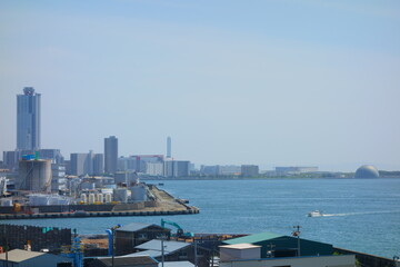 Fototapeta premium 大阪港・風景