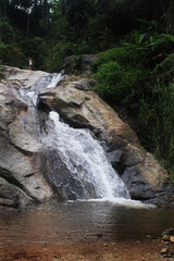 Mor Paeng Waterfall in the Village of Pai,Mae Hong Soon Province of northern Thailand © Margarita