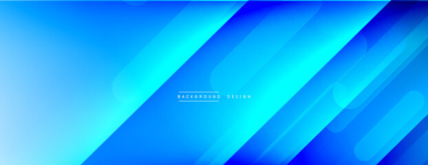 Dynamic lines abstract background. 3D shadow effects and fluid gradients. Modern overlapping forms