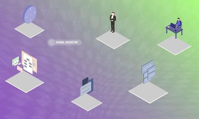 Original jurisdiction concept on abstract design
