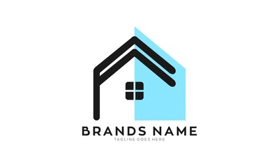 Simple house creative logo