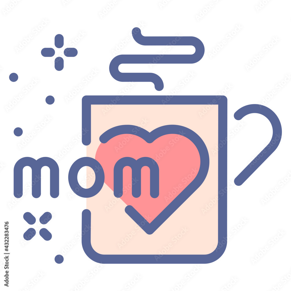 Poster mothers' day mug