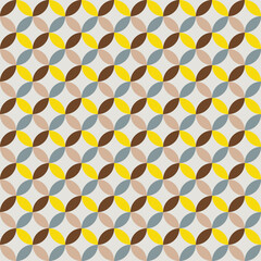 Colorful seamless geometric pattern background. Abstract design.