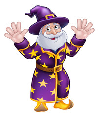 Wizard Cartoon Character