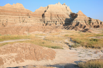 Badlands National Park in South Dakota, USA