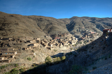 Berber Village, Morocco, Africa