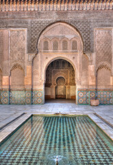 Ben Youssef Madrasa, Marrakesh, Morocco, Africa