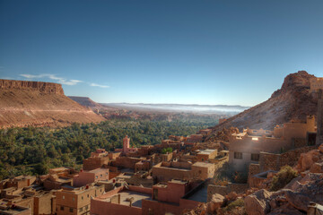 Obraz premium The Valley of Roses, Morocco, Africa