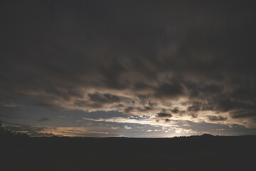 Fototapeta na wymiar New Forest, Night Sky, Hampshire, UK