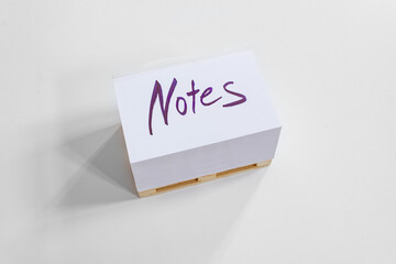 Notizblock für wichtige Infos