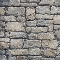 Background of unshape stone or rock wall 