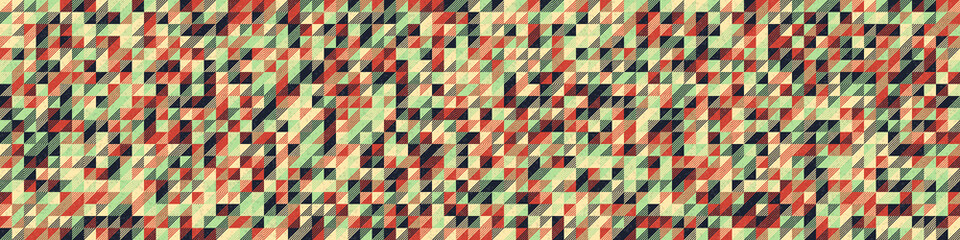 Abstract Geometric Pattern generative computational art illustration