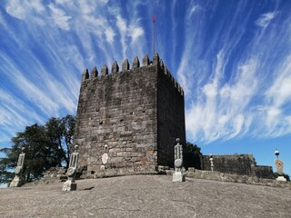 Castelo de Lanhoso, Póvoa de Lanhoso, Portugal. 