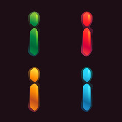 Letter I logo in alarm clock style.