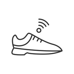 Smart Shoes Vector Icon