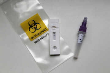 Corona Antigen Test, Schnelltest	