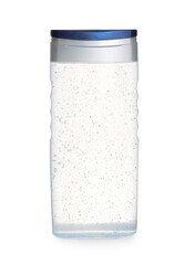 Bottle of shower gel isolated on white