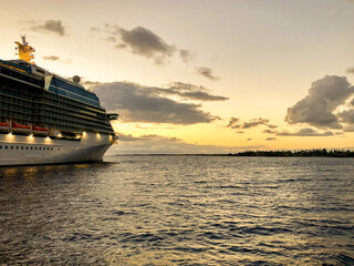 Dream holiday vacation on luxury Celebrity cruiseship or cruise ship liner to Hawaiian Islands with...