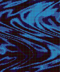 abstract pattern for design, mosaic, kaleidoscope, embroidery and knitting.Seamless background.Pixel graphics.