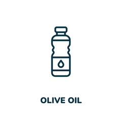 olive oil icon vector sign symbol. Simple element illustration. olive oil icon concept symbol design. Can be used for web and mobile.