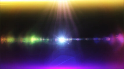 Naklejka premium stage spot lighting. magic light